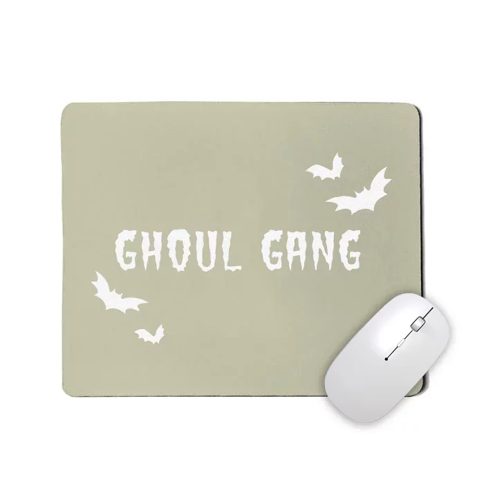 Ghoul Gang Halloween Bats Spooky Mousepad