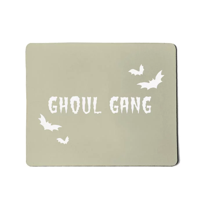 Ghoul Gang Halloween Bats Spooky Mousepad