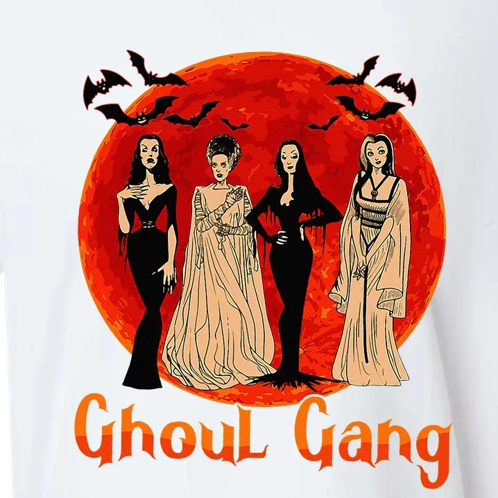 Ghoul Gang Horror Goth Queens Halloween Bride Sueded Cloud Jersey T-Shirt