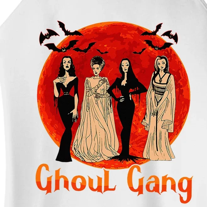 Ghoul Gang Horror Goth Queens Halloween Bride Women’s Perfect Tri Rocker Tank