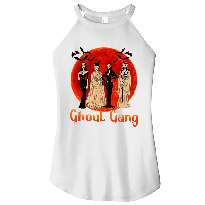 Ghoul Gang Horror Goth Queens Halloween Bride Women’s Perfect Tri Rocker Tank