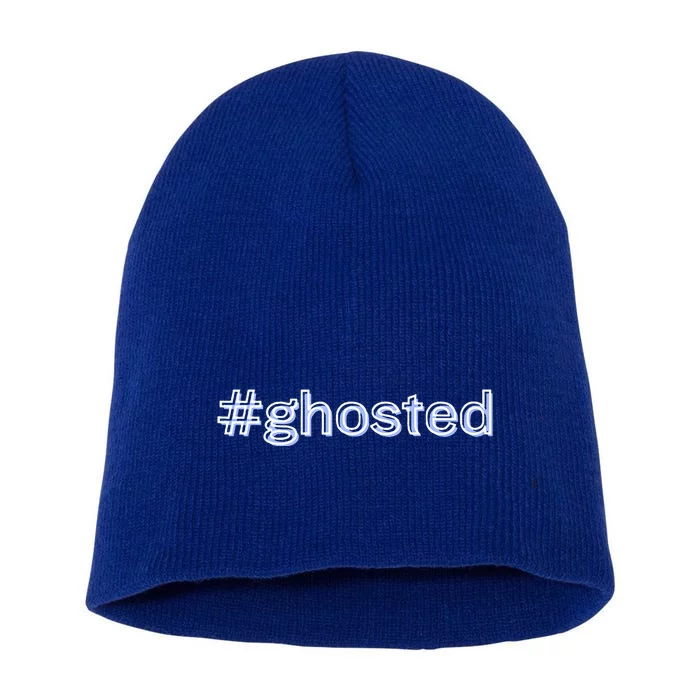 Ghosted Short Acrylic Beanie