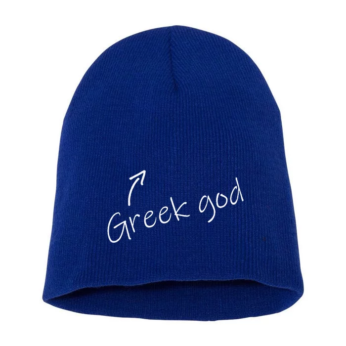 Greek God Halloween Costume Funny Humor Party Short Acrylic Beanie