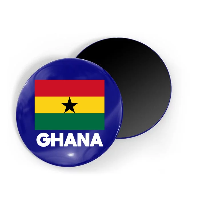 Ghana Ghanaian Heart Love Proud Melanin Flag Gift Magnet