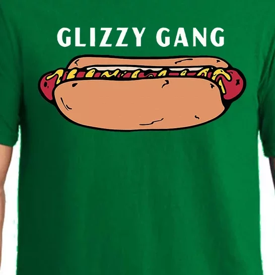 Glizzy Gang Hotdog Funny Pajama Set