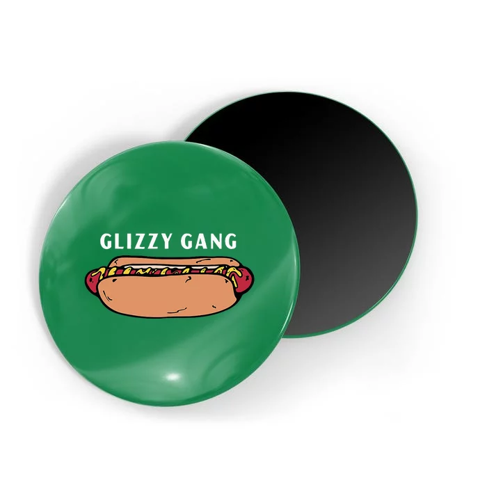 Glizzy Gang Hotdog Funny Magnet