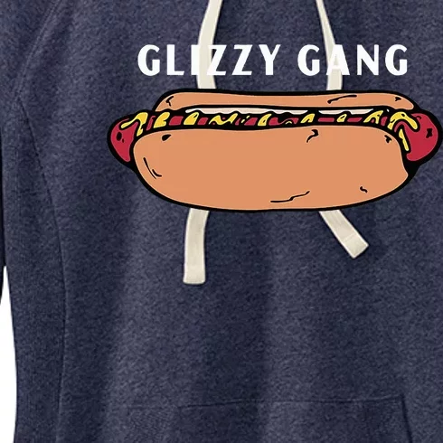 Glizzy Gang Hotdog Funny Women's Fleece Hoodie