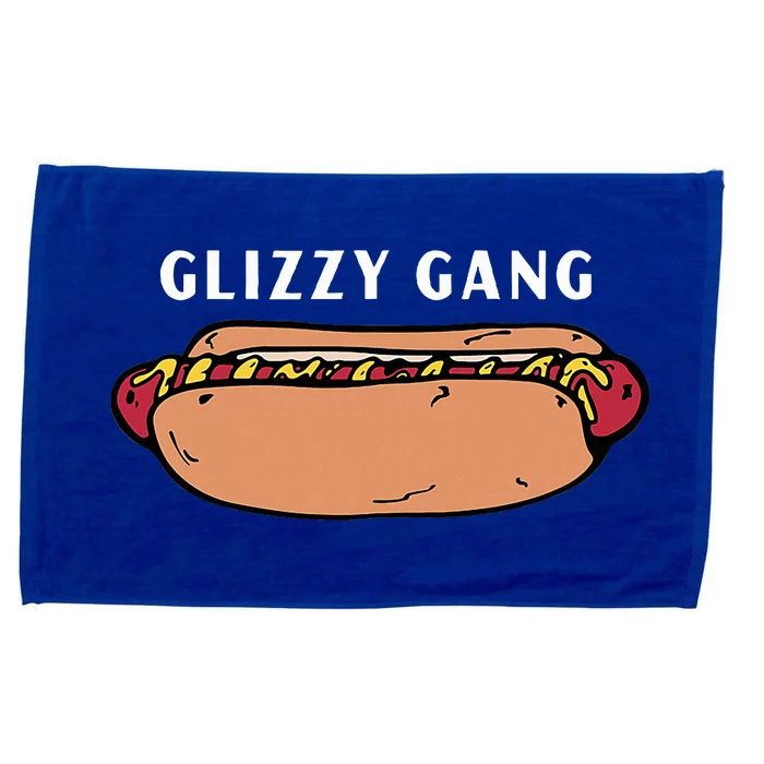 Glizzy Gang Hotdog Funny Microfiber Hand Towel