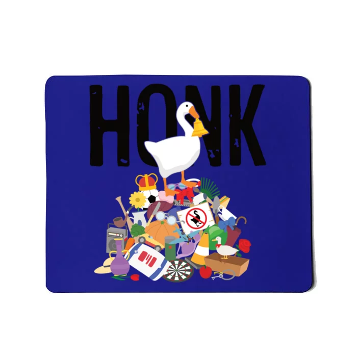 Goose Game Honk Untitled Goose Addiction Press Y To Honk Funny Gift Mousepad