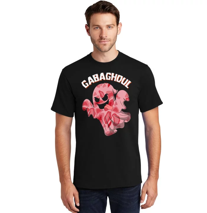 Gabaghoul Ghost Italian Ham Halloween Gabagool Parody Tall T-Shirt