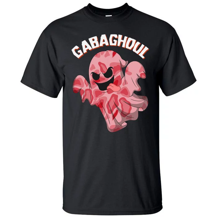 Gabaghoul Ghost Italian Ham Halloween Gabagool Parody Tall T-Shirt