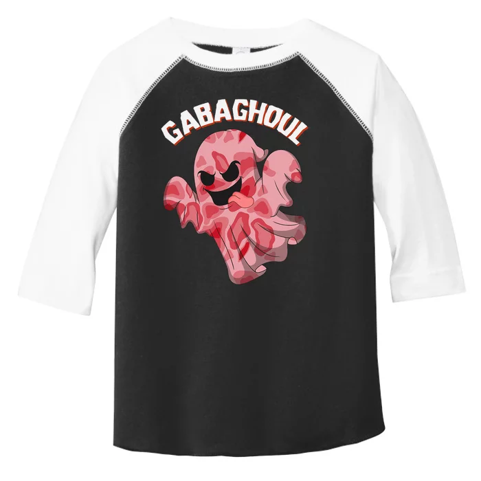 Gabaghoul Ghost Italian Ham Halloween Gabagool Parody Toddler Fine Jersey T-Shirt