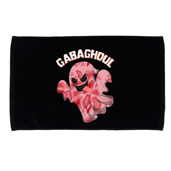 Gabaghoul Ghost Italian Ham Halloween Gabagool Parody Microfiber Hand Towel