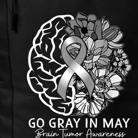 Go Gray In May Brain Tumor Awareness In May Daily Commute Backpack