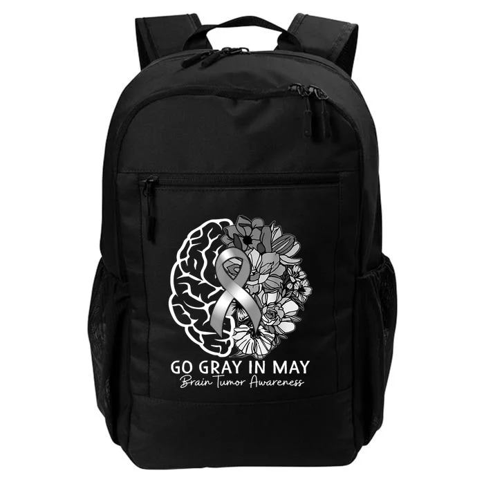 Go Gray In May Brain Tumor Awareness In May Daily Commute Backpack