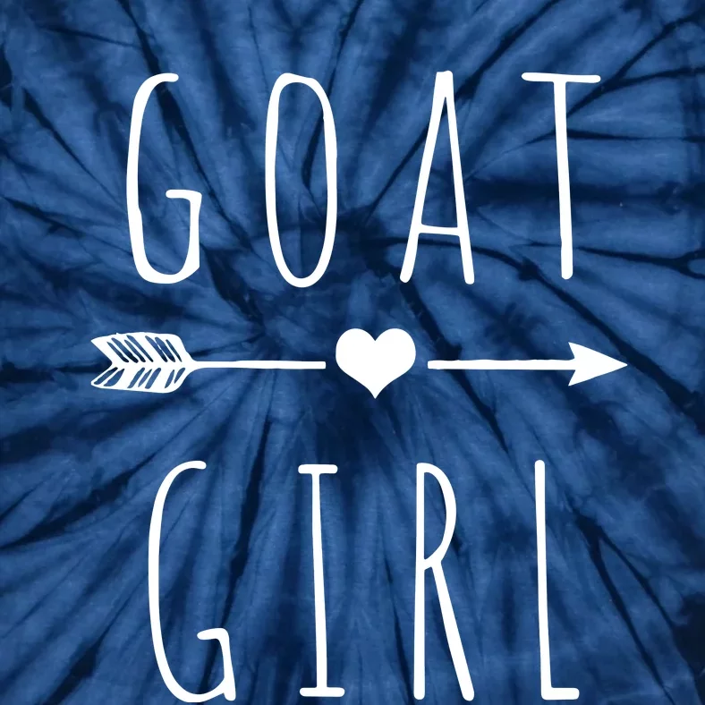 Goat Girl I Love Goats Tie-Dye T-Shirt