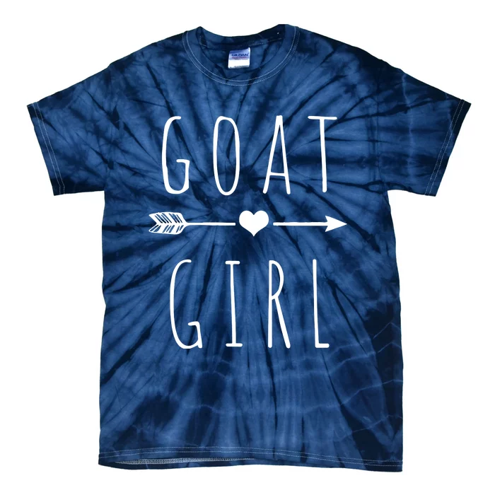 Goat Girl I Love Goats Tie-Dye T-Shirt