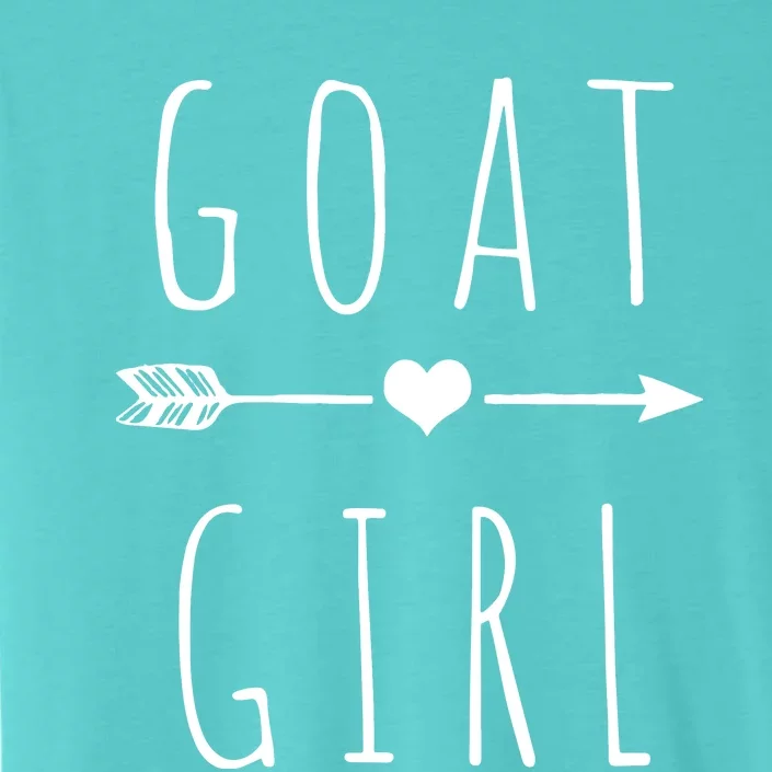 Goat Girl I Love Goats ChromaSoft Performance T-Shirt