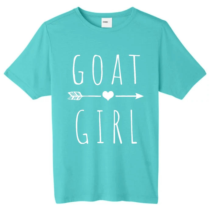 Goat Girl I Love Goats ChromaSoft Performance T-Shirt