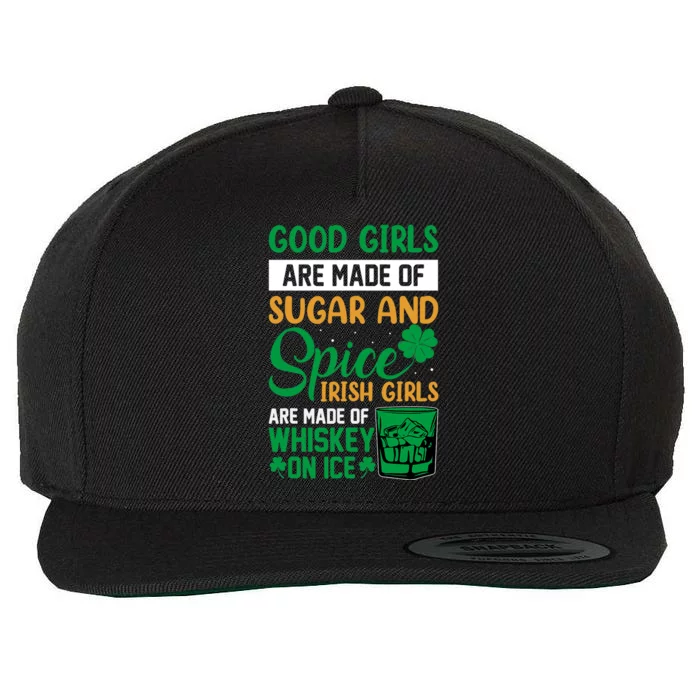 Good Girls Irish Girls Ireland Irish Proud St Patrick Day Wool Snapback Cap