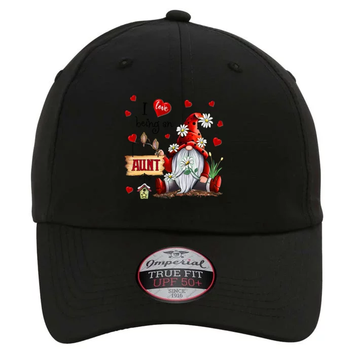 Grandma Gift I Love Being A Aunt Cute Hearts Cute Gift The Original Performance Cap