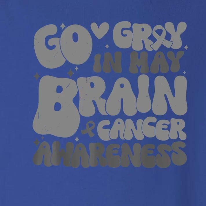 Go Gray In May Brain Cancer Awareness Gift Toddler Long Sleeve Shirt