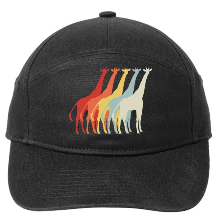 Giraffe 7-Panel Snapback Hat