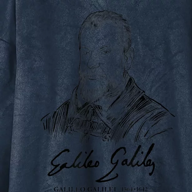 Galileo Galilei Italian Astronomer Astronomy Science Hooded Wearable Blanket