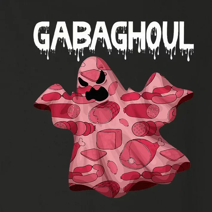 Gabaghoul Ghost Italian Funny Halloween Gabagool Toddler Long Sleeve Shirt