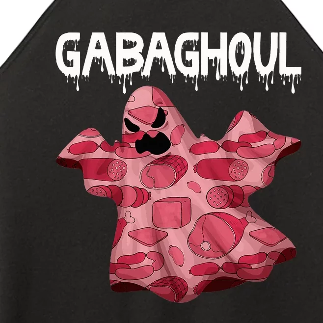 Gabaghoul Ghost Italian Funny Halloween Gabagool Women’s Perfect Tri Rocker Tank