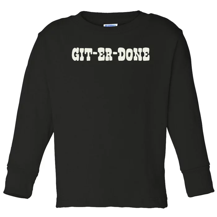 Giterdone Toddler Long Sleeve Shirt