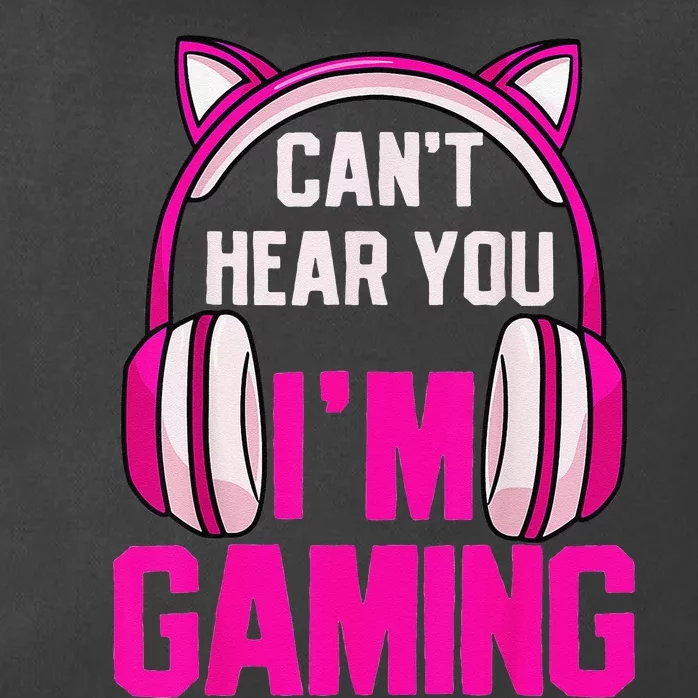 Gamer  Gaming I Can't Hear You I'm Gaming Video Games Zip Tote Bag