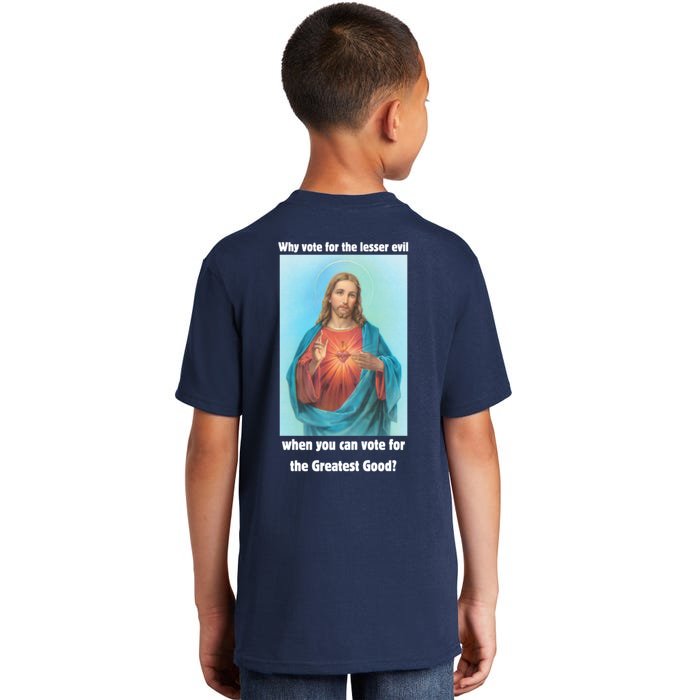 Greatest Good Jesus 2024 Front & Back Kids T-Shirt