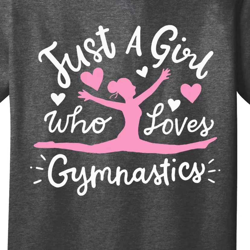 Gymnastics Gymnast Just A Girl Who Loves Gymnastics T-Shirt