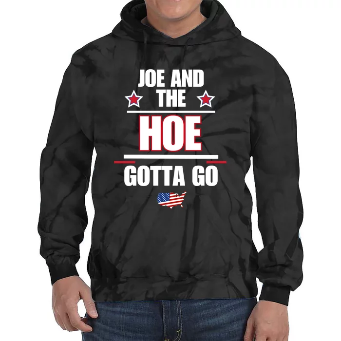 Gotta Go Joe And Hoe American Flag Tie Dye Hoodie