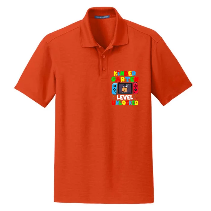 Game Gaming Kindergarten Level Unlocked Back To School Dry Zone Grid Performance Polo