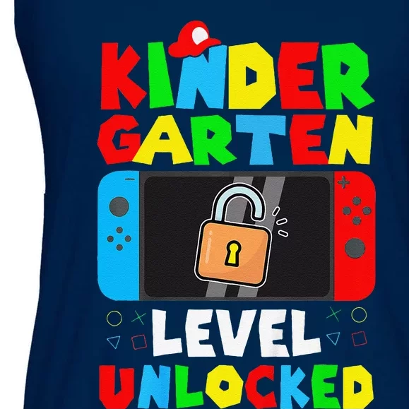 Game Gaming Kindergarten Level Unlocked Back To School Gift Ladies Essential Flowy Tank