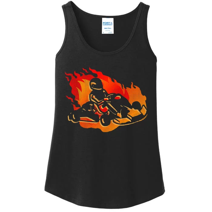 Gokart Go Karts Motorsports Kart Racing Ladies Essential Tank