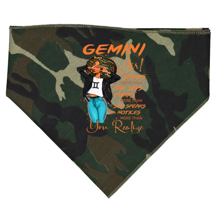 Gemini Girl Knows More Than She Says USA-Made Doggie Bandana