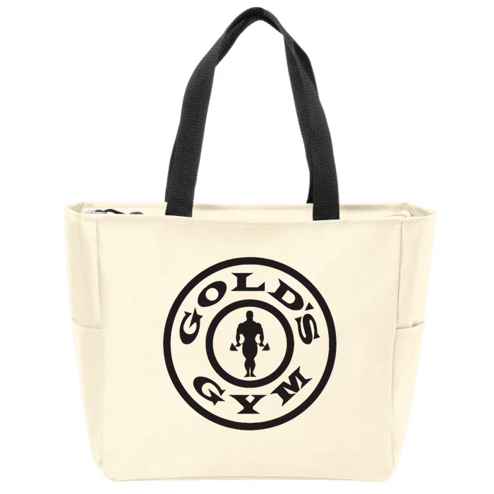 Golds Gym Logo Zip Tote Bag