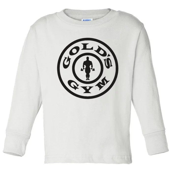 Golds Gym Logo Toddler Long Sleeve Shirt