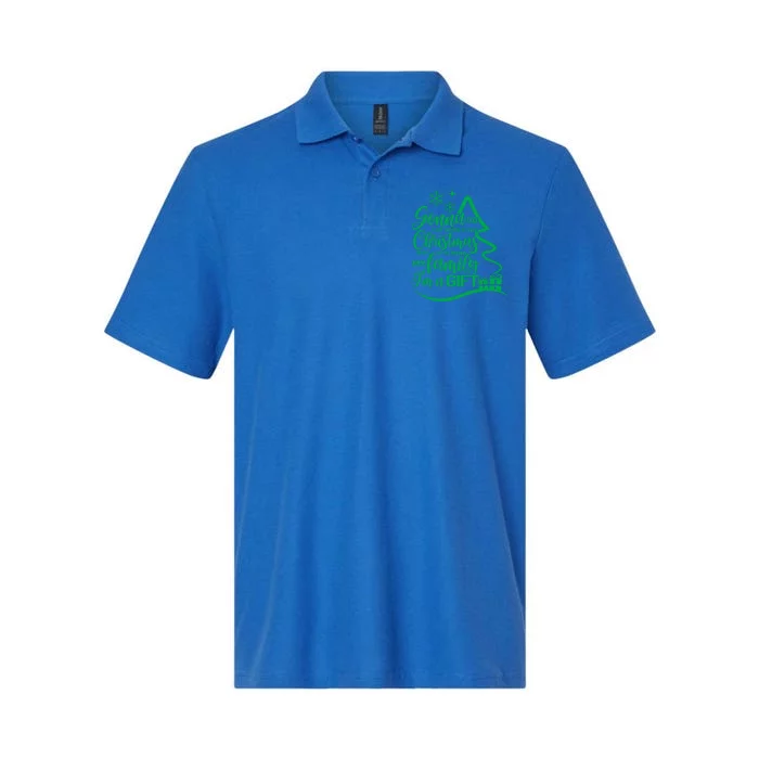 Gonna Go Lay Under The Christmas Tree To Remind My Family Gift Softstyle Adult Sport Polo