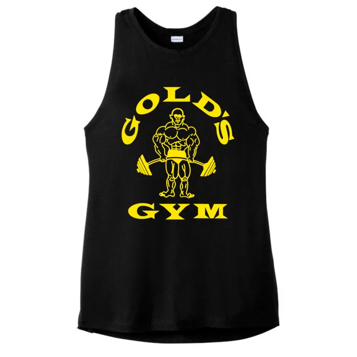 Gold's Gym Logo Ladies Tri-Blend Wicking Tank