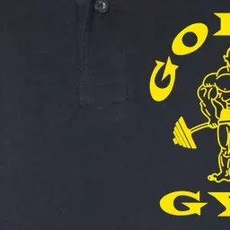 Gold's Gym Logo Softstyle Adult Sport Polo