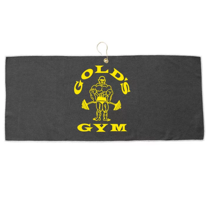 Gold's Gym Logo Large Microfiber Waffle Golf Towel