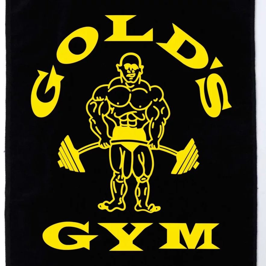 Gold's Gym Logo Platinum Collection Golf Towel