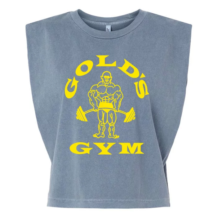 Gold's Gym Logo Garment-Dyed Women's Muscle Tee