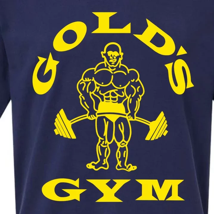 Gold's Gym Logo Sueded Cloud Jersey T-Shirt