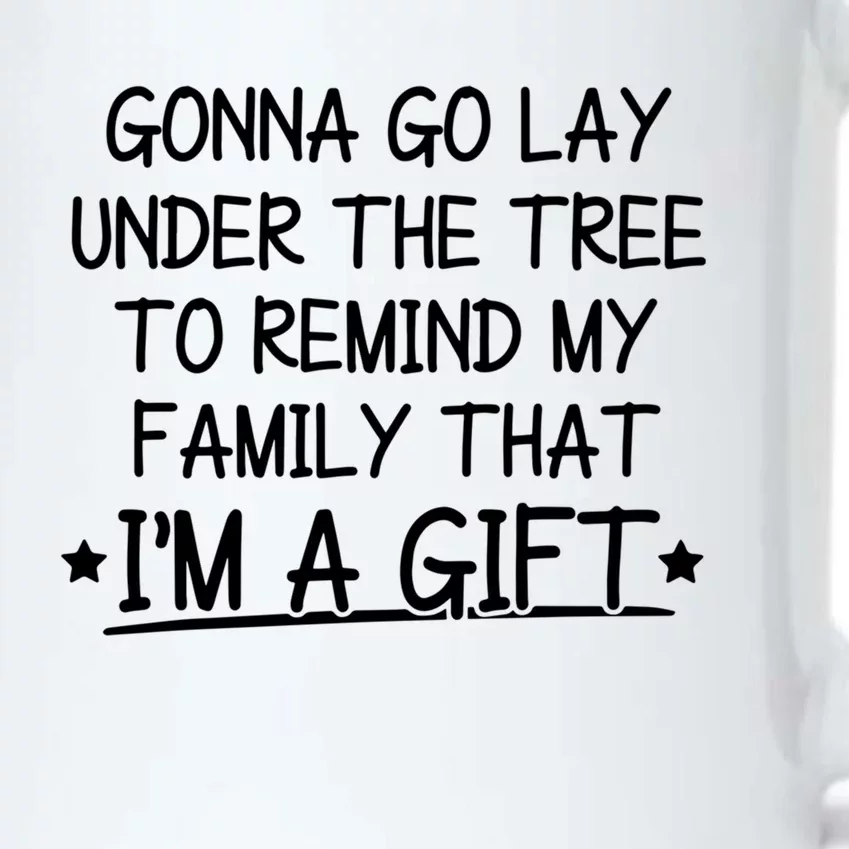 Gonna Go Lay Under The Tree To Remind Cute Gift Black Color Changing Mug