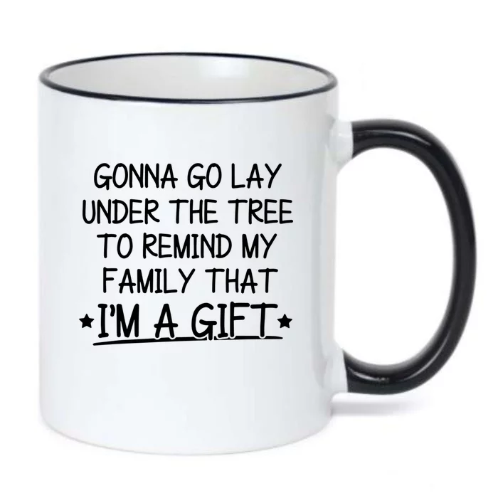 Gonna Go Lay Under The Tree To Remind Cute Gift Black Color Changing Mug